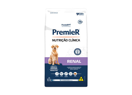 Premier Nutrição Clínica Renal Cães Adultos Médio & Grande