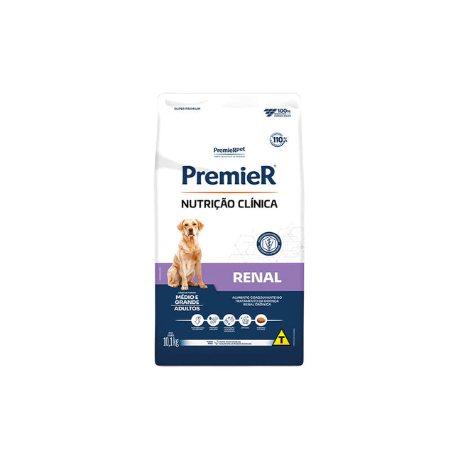 Premier Nutrição Clínica Renal Cães Adultos Médio & Grande