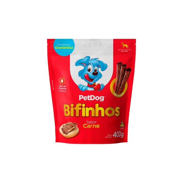 Bifinho Pet Dog 50 g – Sabores Carne / Frango