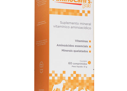 Avert Amino Canis Pet – Suplemento Vitaminado 60 Comprimidos