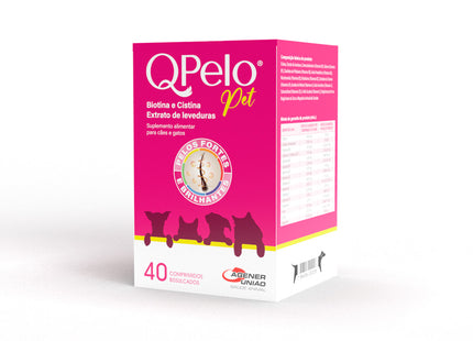 Qpelo Pet Suplemento Alimentar para Cães e Gatos