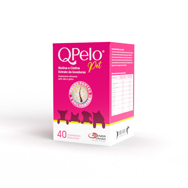 Qpelo Pet Suplemento Alimentar para Cães e Gatos