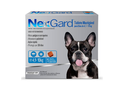 Antiparasitário Externo Nexgard para Cães 4 a 10 kg