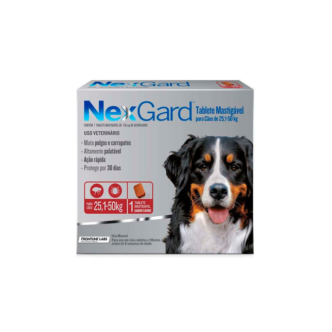 Antiparasitário Externo Nexgard para Cães 25 a 50 kg