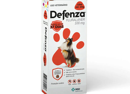 Defenza 100 mg – Comprimido Mastigável para Cães 4,5–10 kg