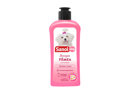 Sanol Dog Fêmea 500 ml – Shampoo / Condicionador