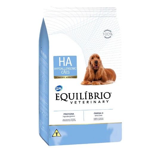 Ração Seca Equilibrio Vet Hypoallerg para Cachorros