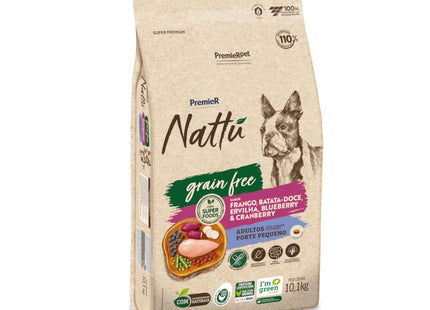 PremieR Nattu Cães Adultos Porte Pequeno Grain Free