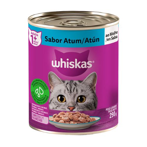 Ração Úmida Whiskas Atum ao Molho para Gatos