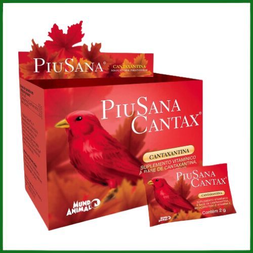 Suplemento Inove Piusana Cantax 2g para Aves