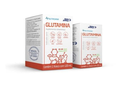 Suplemento Inove Nutrisana Glutamina 20ml para Cães e Gatos