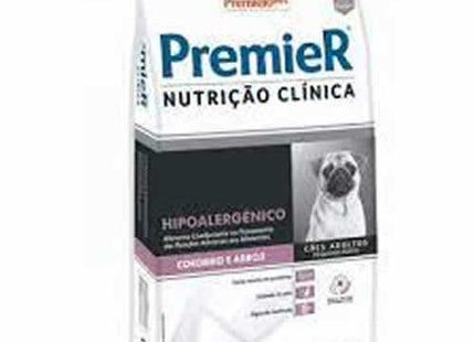 Ração Seca Premier Nutrição Clínica Hipoalergênica Cordeiro para Cachorros de Porte Pequeno