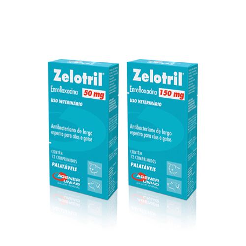 Antibiótico Zoetis Zelotril 150mg para Cães
