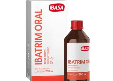 Antibiótico Ibasa Ibatrim Oral 50ml para Cães e Gatos