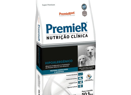 Premier Nutrição Clínica Hipoalergênico – Hidrolisada & Mandioca – Porte Médio/Grande