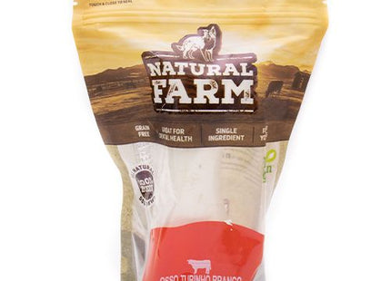 Snack Petiscão Osso Tubinho Branco Bacon e Queijo para Cachorros