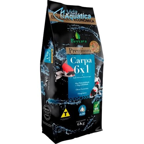 Ração Seca Poytara Carpa Mix para Peixes