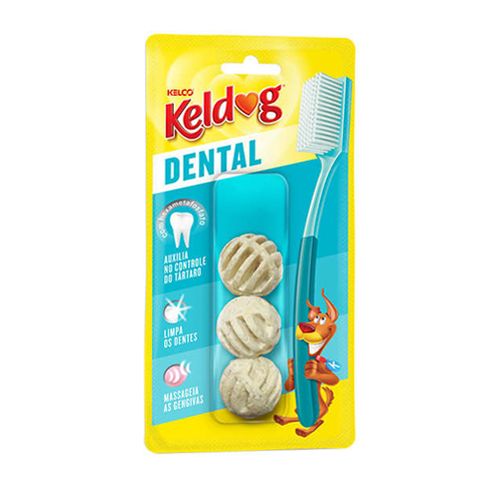 Snack Keldog Dental Bolinha para Cachorros