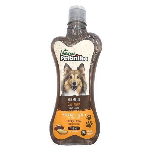 Shampoo Interbrilho Castanha para Cachorros