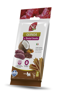 Petisco Funcional N&D Quinoa Snack Canine Veado Adult Mini