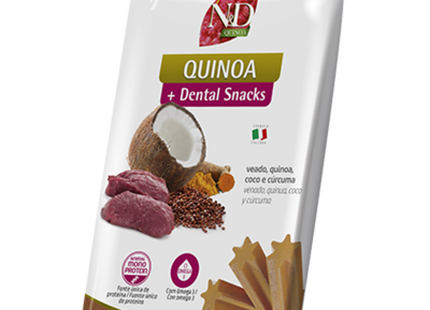 Petisco Funcional N&D Quinoa Snack Canine Veado Adult Medium & Maxi