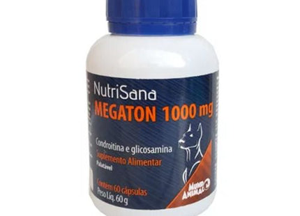 Suplemento Vitamínico Nutrisana Megaton 1000mg para Cães e Gatos