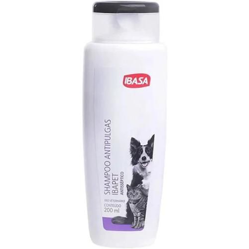 Shampoo Dermatológico Ibasa Antipulgas 200ml para Cachorros