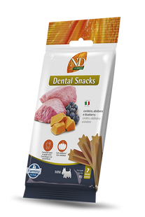 Petisco Funcional N&D Pumpkin Snack Canine Cordeiro Adult Mini