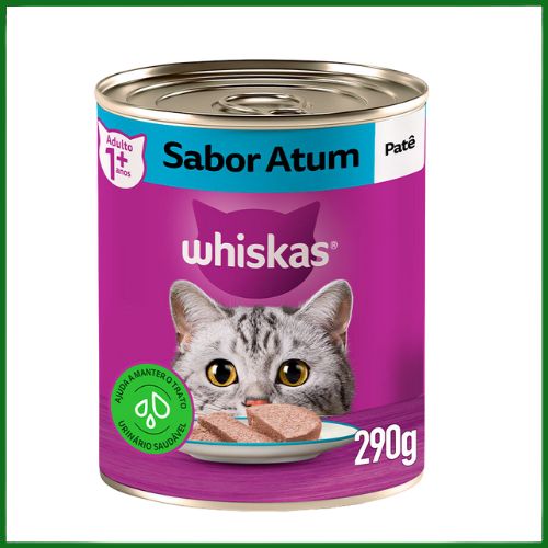 Ração Úmida Whiskas Atum Patê para Gatos