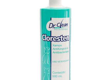 Shampoo Dermatológico Cloresten 500ml para Cachorros e Gatos