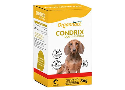 Suplemento Articular Organnact Condrix Dog 600mg para Cães