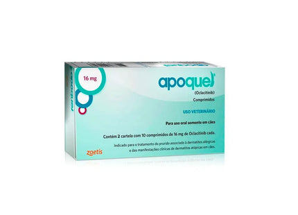 Antialérgico Apoquel 16mg para Cães