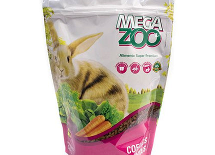 Ração Seca Mega Zoo para Coelhos Ornamentais