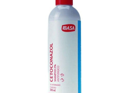 Shampoo Dermatológico Ibasa Cetoconazol 2% para Cachorros e Gatos