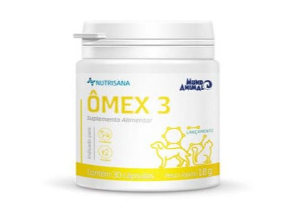 Suplemento Vitamínico Nutrisana Omex 3 para Cães e Gatos