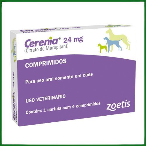 Antiemético Zoetis Cerenia 24mg para Cachorros