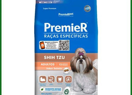 Ração Seca Premier Salmão para Cachorros Adultos Shih Tzu