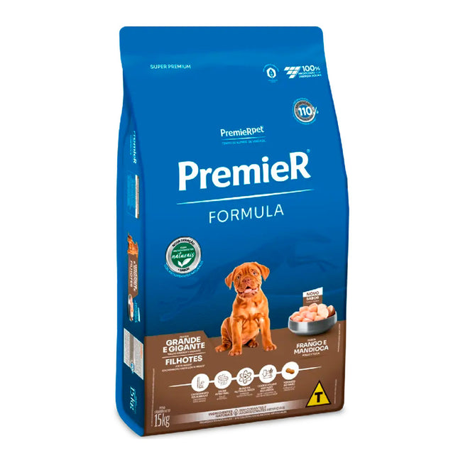 Premier Fórmula Cães Filhotes Raças Grandes e Gigantes