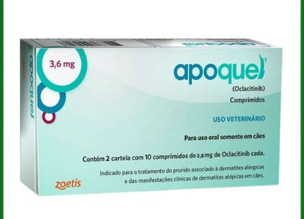 Antialérgico Zoetis Apoquel 3,6mg para Cães