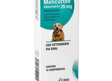 Meticorten Vet 20 mg – 10 comprimidos