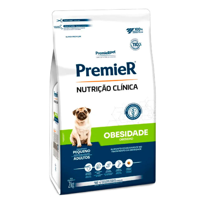 Premier Nutrição Clínica Obesidade – Cães Pequeno Porte