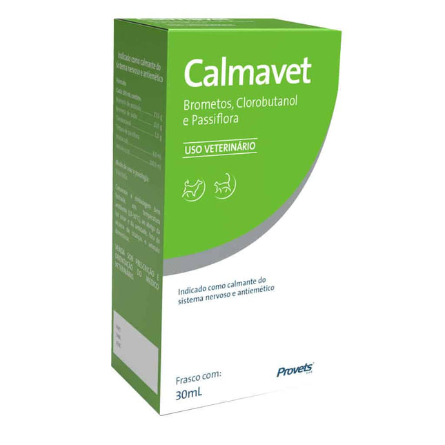 Calmavet 30 mL – Calmante Natural para Cães e Gatos