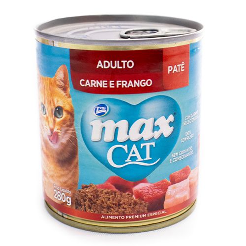 Ração Úmida Max Carne e Frango para Gatos