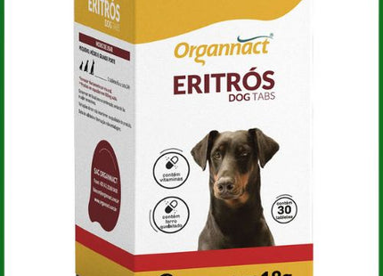 Suplemento Organnact Eritros Dog Tabs 18g para Cachorros