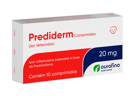 Prediderm Ourofino 20 mg – 10 comprimidos