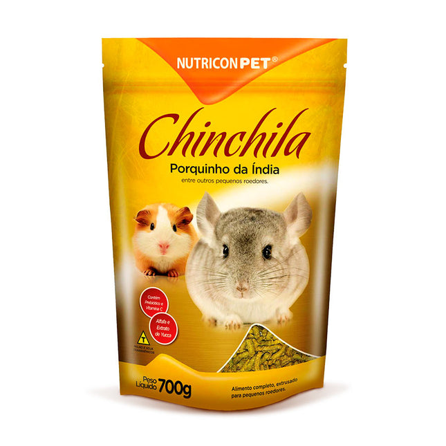 Ração Extrusada Nutricon Chinchila 700g