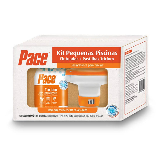 Kit Cloro Pace Pequenas Piscinas 500g
