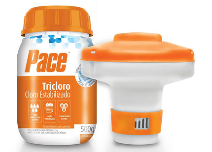 Kit Cloro Pace Pequenas Piscinas 500g