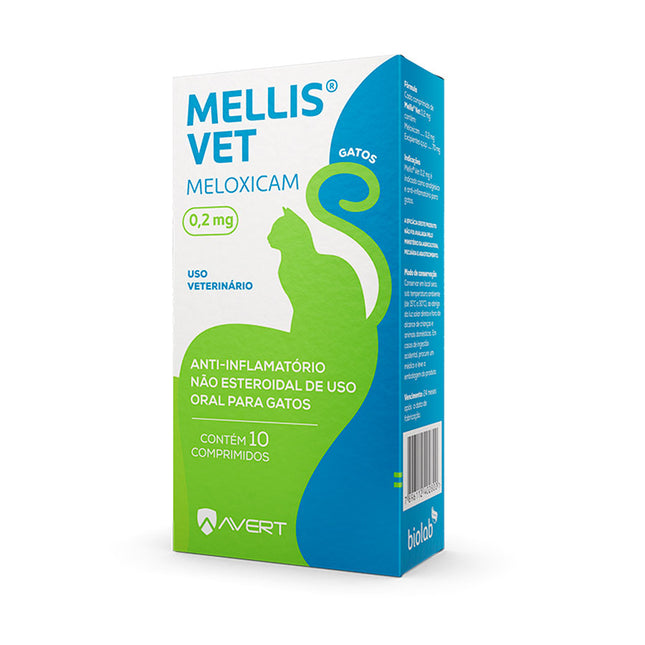 Mellis Vet 0,2 mg – 10 comprimidos (Gatos)