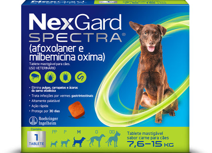 Antiparasitário Externo Nexgard para Cães 7.6 a 15 kg